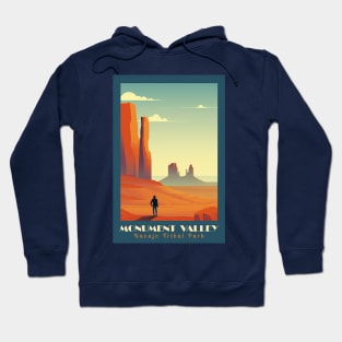 Monument Valley National Park Travel Poster Hoodie